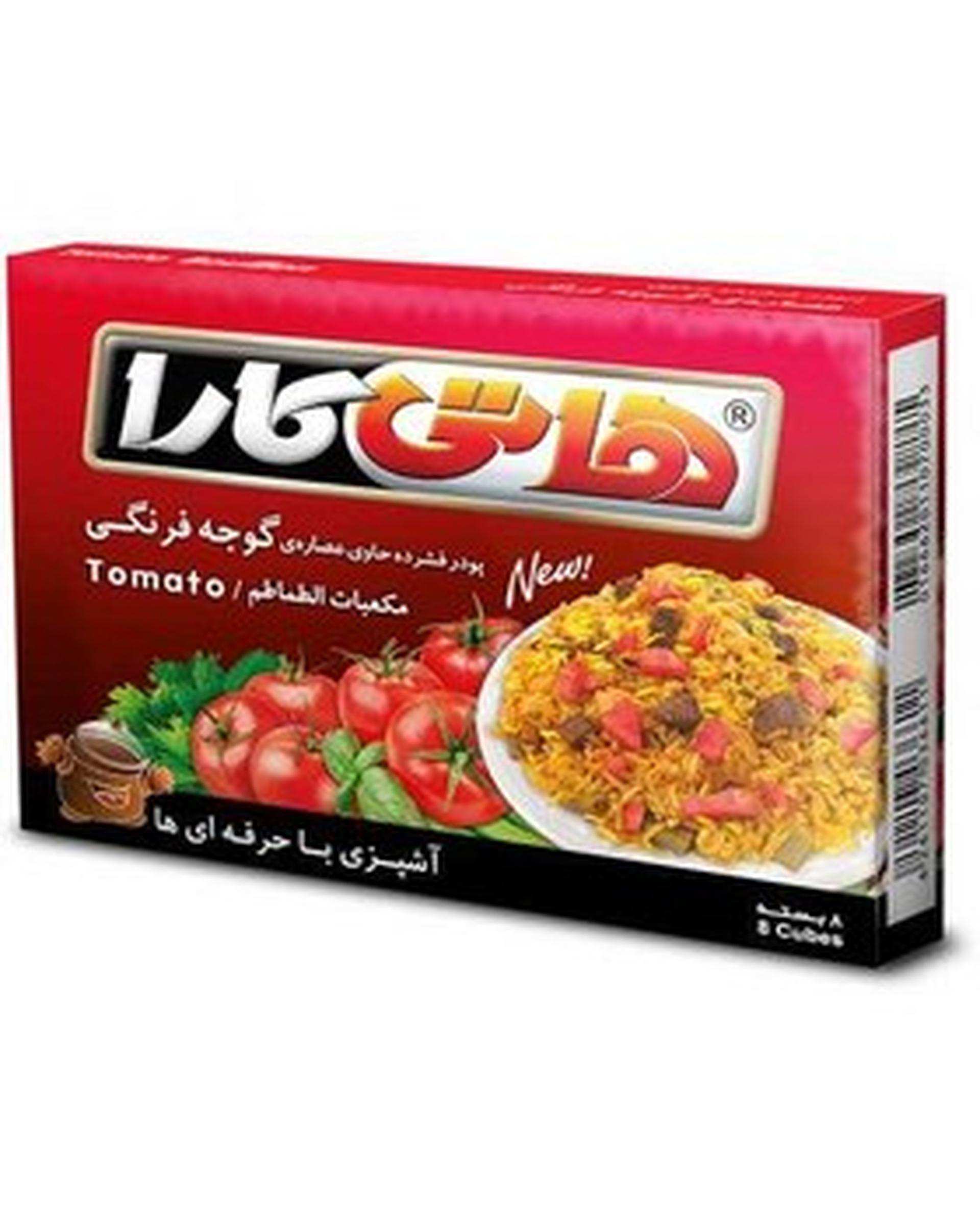 عصاره گوجه فرنگی کیوب هاتی کارا 80 گرم