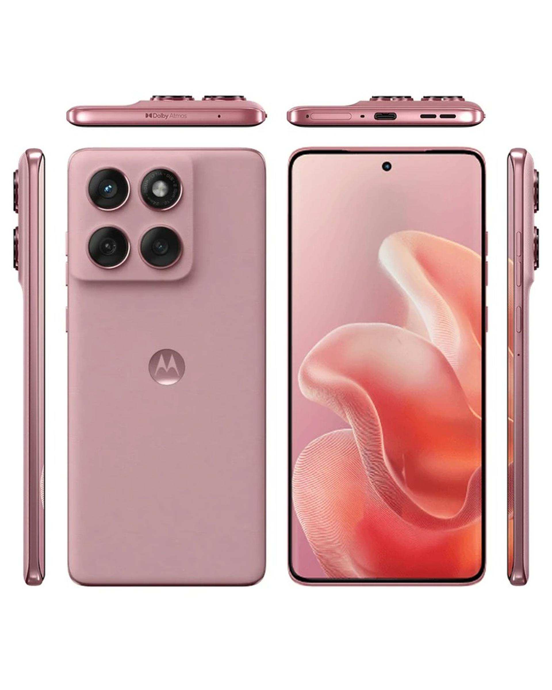 گوشی موبایل موتورولا مدل 5G Edge 60 Fusion دو سیم کارت ظرفیت 256 گیگابایت و رم 12 گیگابایت - صورتی