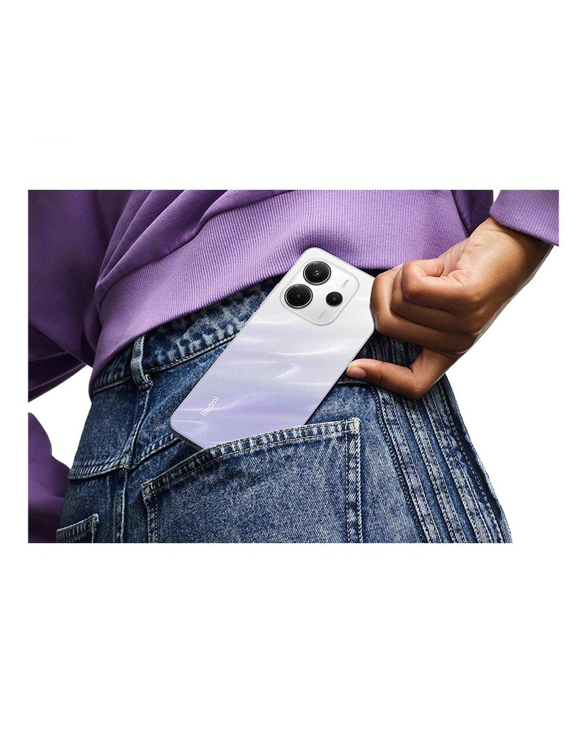 گوشی موبایل شیائومی مدل Redmi Note 14 4G دو سیم کارت ظرفیت 256 گیگابایت و رم 8 گیگابایت بنفش