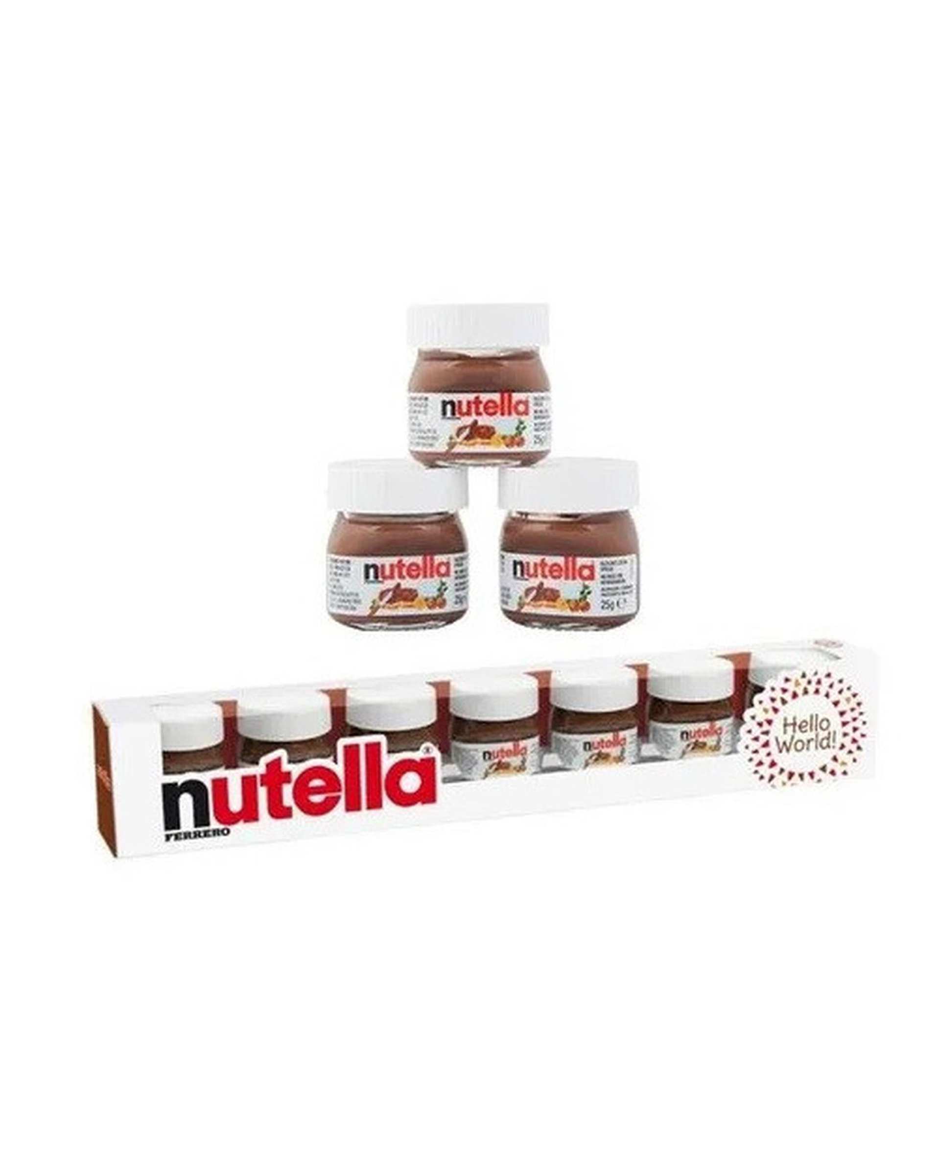 شکلات صبحانه مینی نوتلا وزن 210 گرم بسته 7 عددی