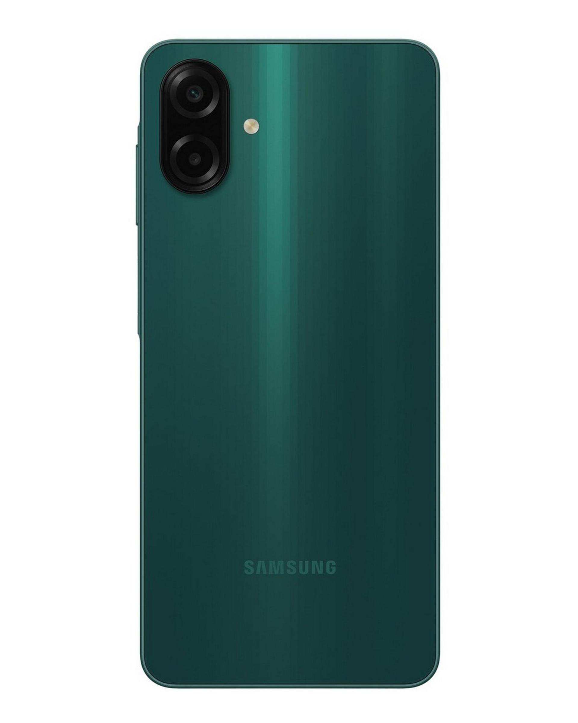گوشی موبایل سامسونگ مدل Galaxy A07 دو سیم کارت ظرفیت ۱۲۸ گیگابایت و رم ۶ گیگابایت سبز همراه با شارژر داخل جعبه