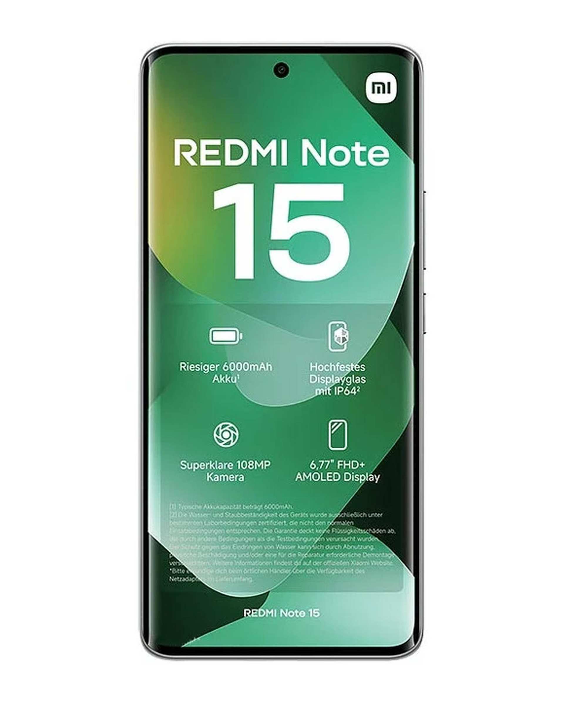 گوشی موبایل شیائومی مدل Redmi Note 15 4G ظرفیت 256 گیگابایت رم 8 گیگابایت - سبز