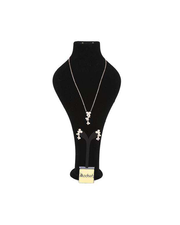 ست گوشواره و گردنبند پروانه ای Decoricor