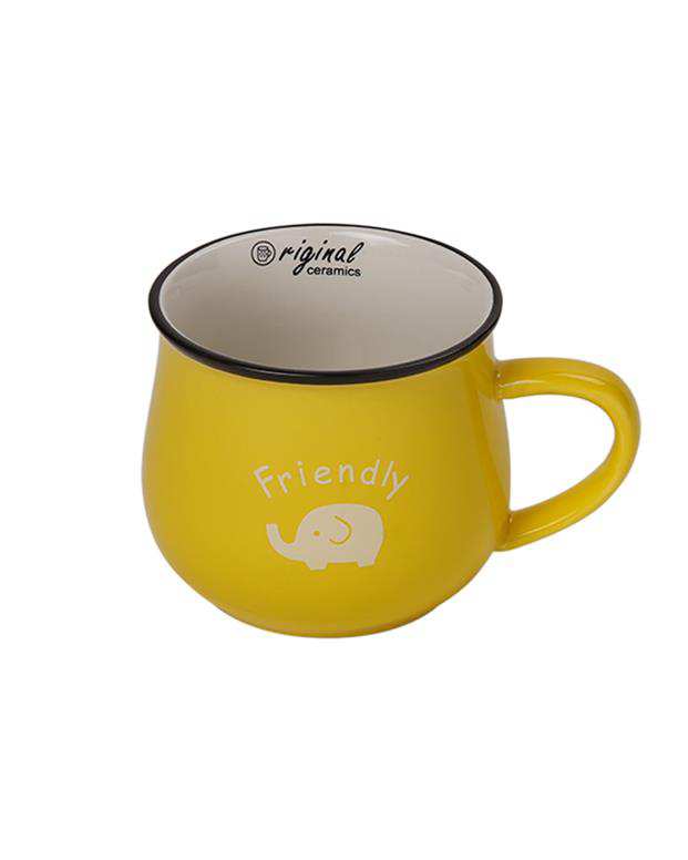 ماگ زرد Café Time friendly