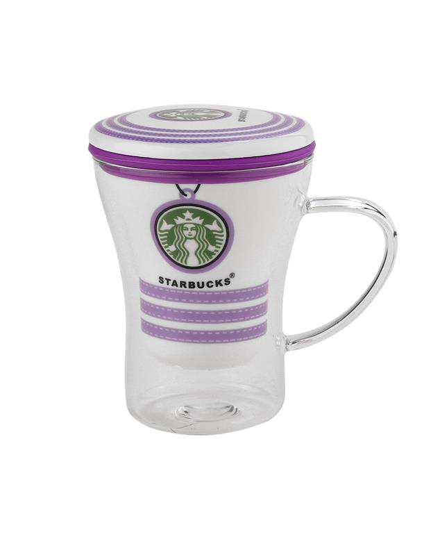 ماگ چای سبز بنفش StarBucks