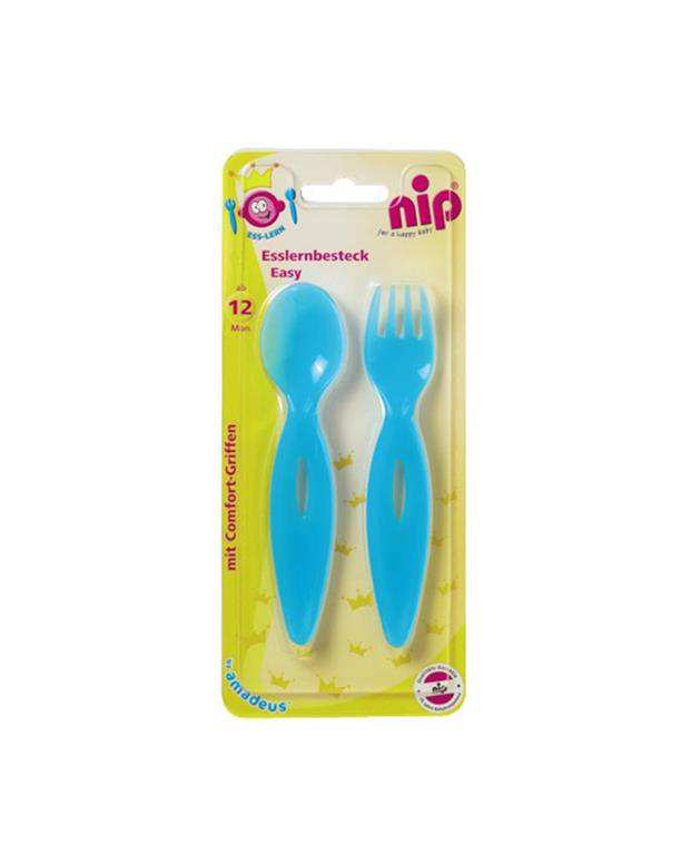 قاشق و چنگال آبی Nip