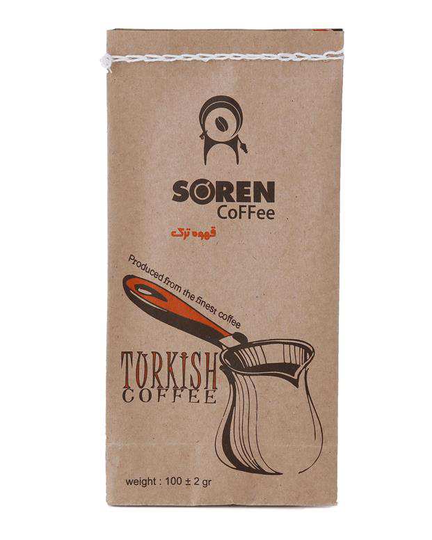 قهوه ترک 100 گرم SOREN