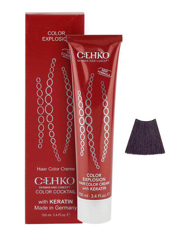 رنگ موی تمشکی تیره 3.85 Cehko