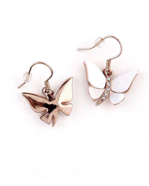ست گوشواره و گردنبند طرح پروانه Fashion Jewellery