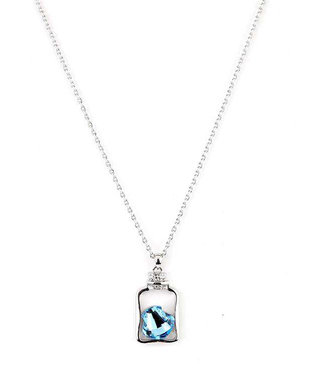 گردنبند نگین آبی Fashion Jewellery