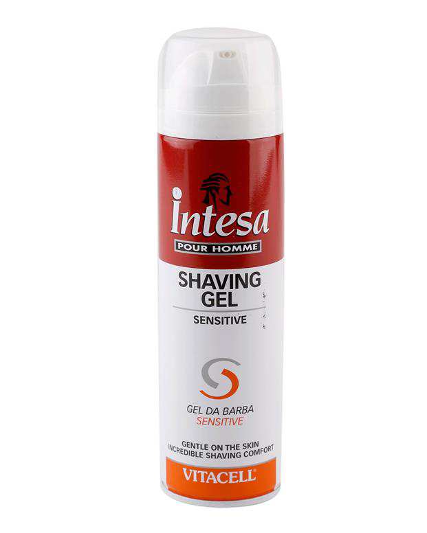 ژل اصلاح ویتاچل پوست حساس 200 میل Intesa
