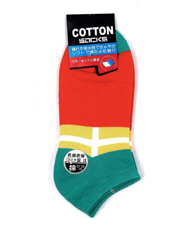 جوراب اسپرت نارنجی COTTON
