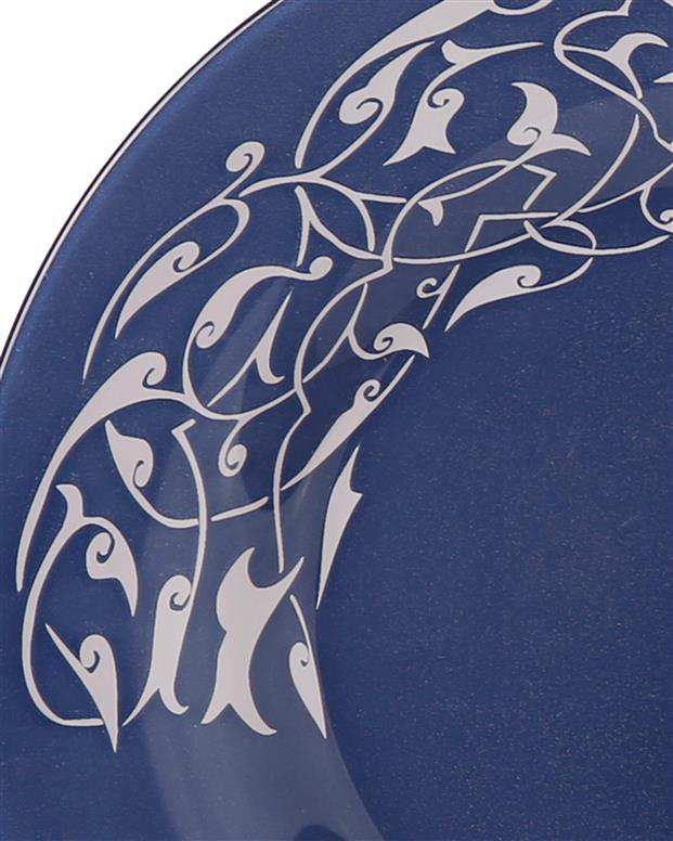 سرویس 26 پارچه سرمه ای سفید Pasabahce