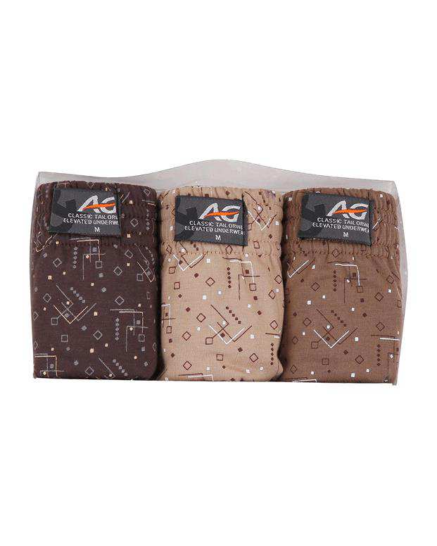 بسته 3 عددی شورت اسلیپ مردانه A&G