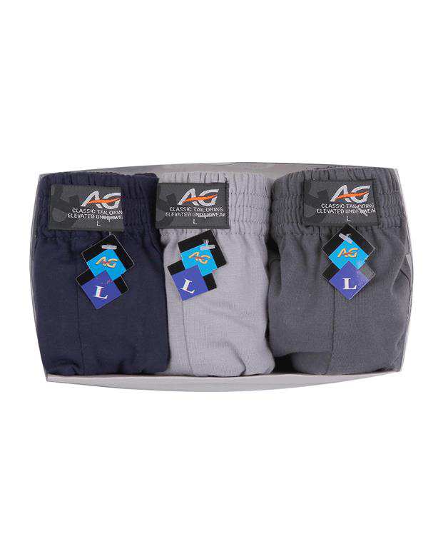 بسته 3 عددی شورت اسلیپ مردانه A&G