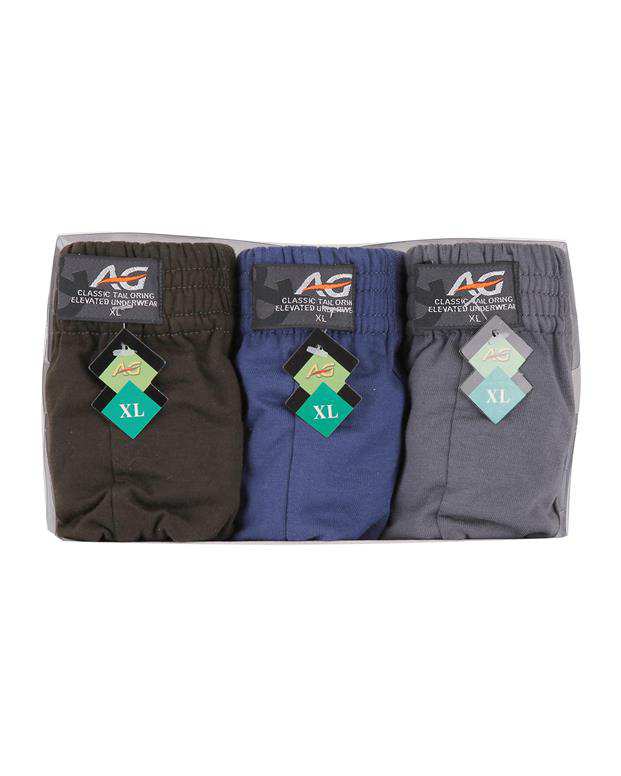 بسته 3 عددی شورت اسلیپ مردانه A&G