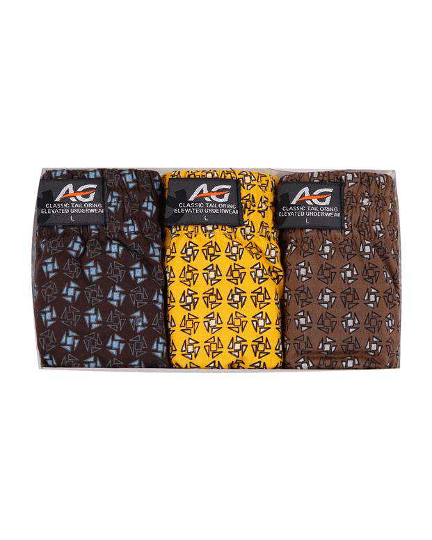 بسته سه عددی شورت اسلیپ مردانه A&G