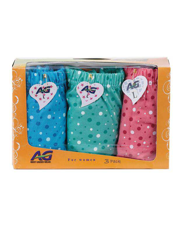 بسته 3 عددی شورت زنانه A&G