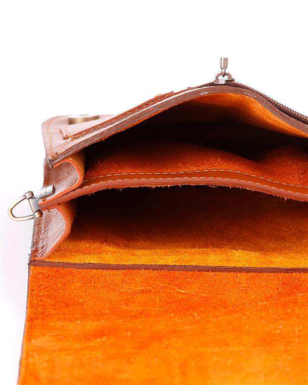 کیف اداری عسلی Daniel Leather