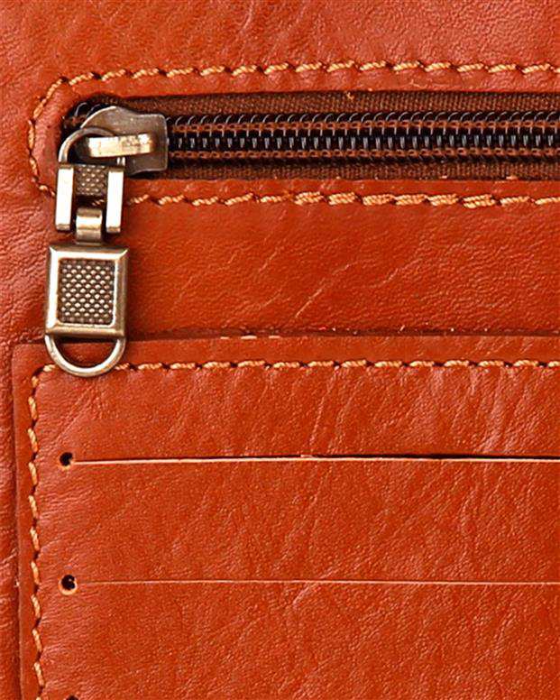 کیف اداری عسلی Daniel Leather