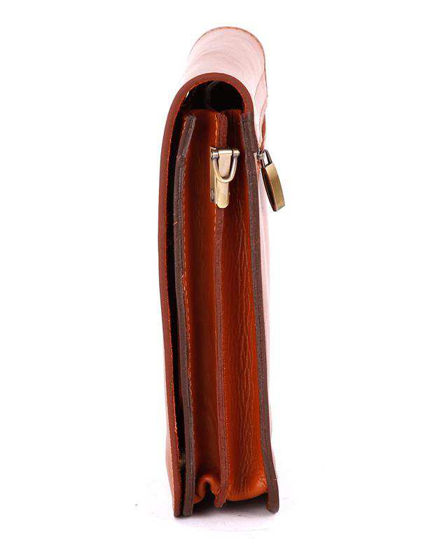 کیف اداری عسلی Daniel Leather