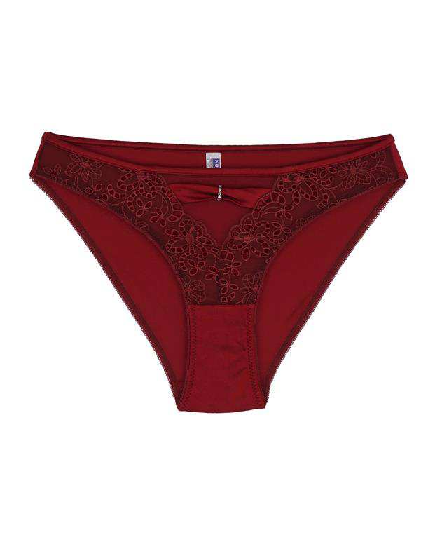 ست شورت و سوتین PUSH UP زرشکی NBB