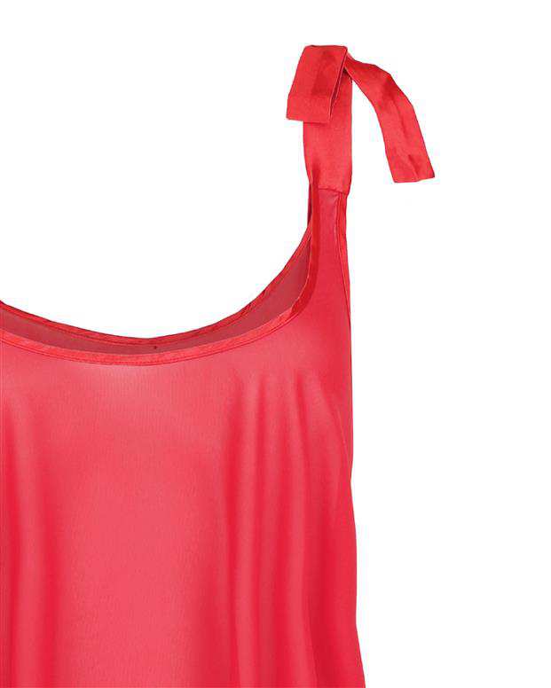 لباس خواب زنانه قرمز GUESS