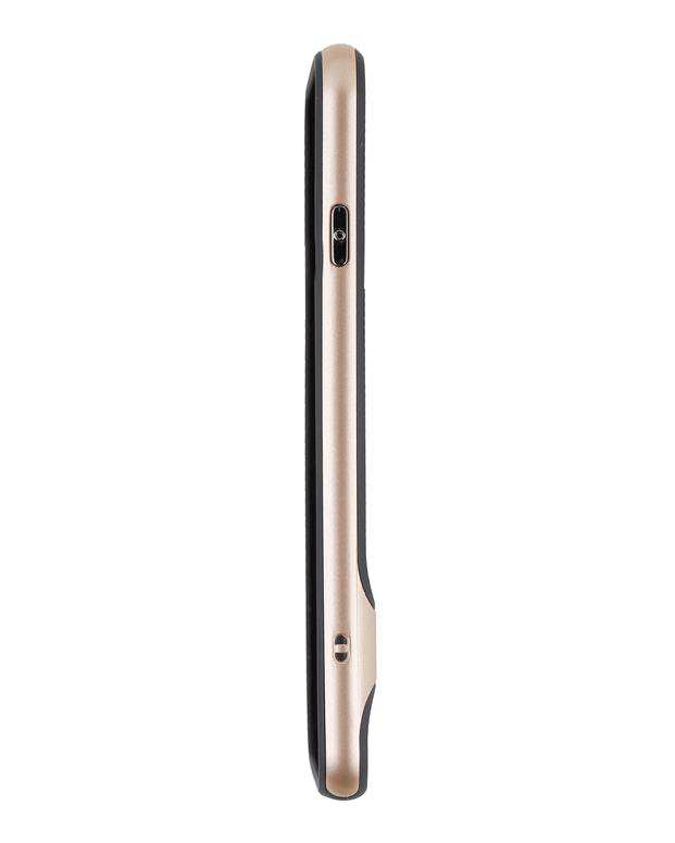 قاب موبایل مشکی طلایی ROCK/Iphone6-6S