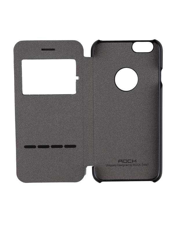 قاب موبایل کیفی مشکی ROCK/Iphone 6