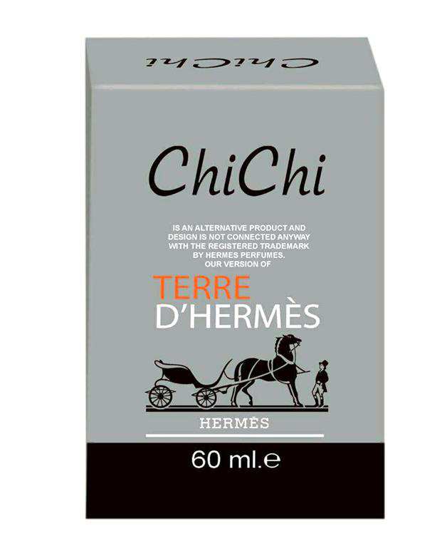 ادوکلن مردانه با رایحه 60ml terre d hermes chichi