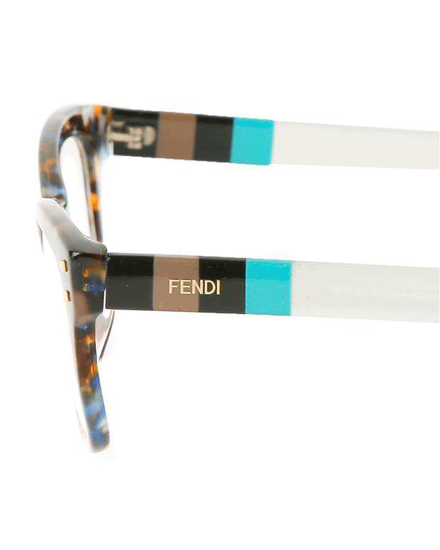 عینک طبی زنانه قهوه ای آبی FENDI FF0084S