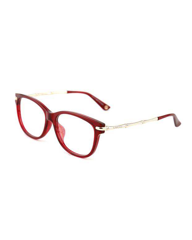 عینک طبی زرشکی GG377F HJD GUCCI