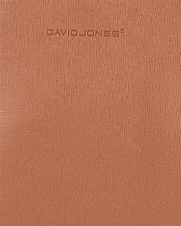کیف دستی زنانه قهوه ای روشن David Jones