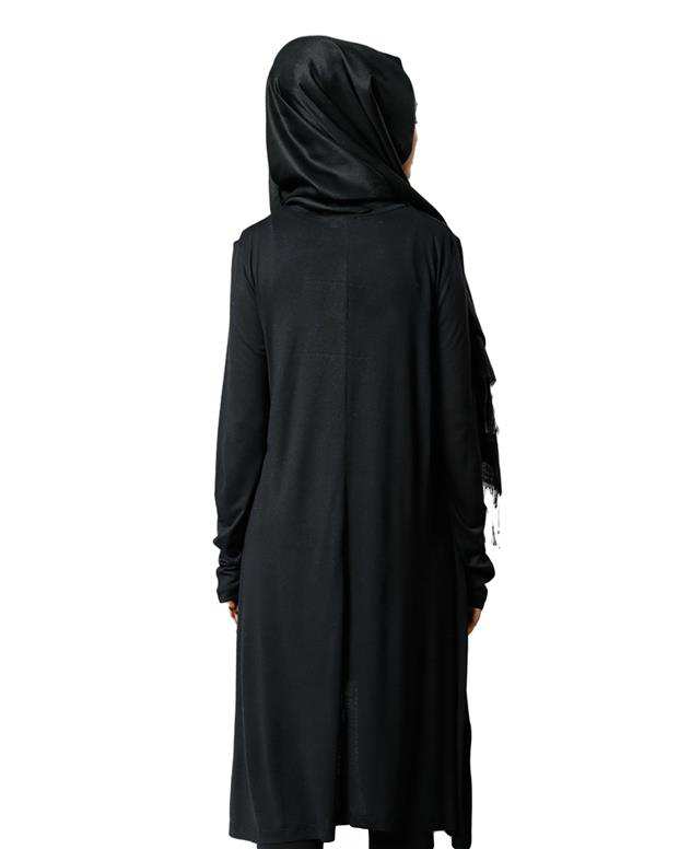 مانتو زنانه مشکی Refka