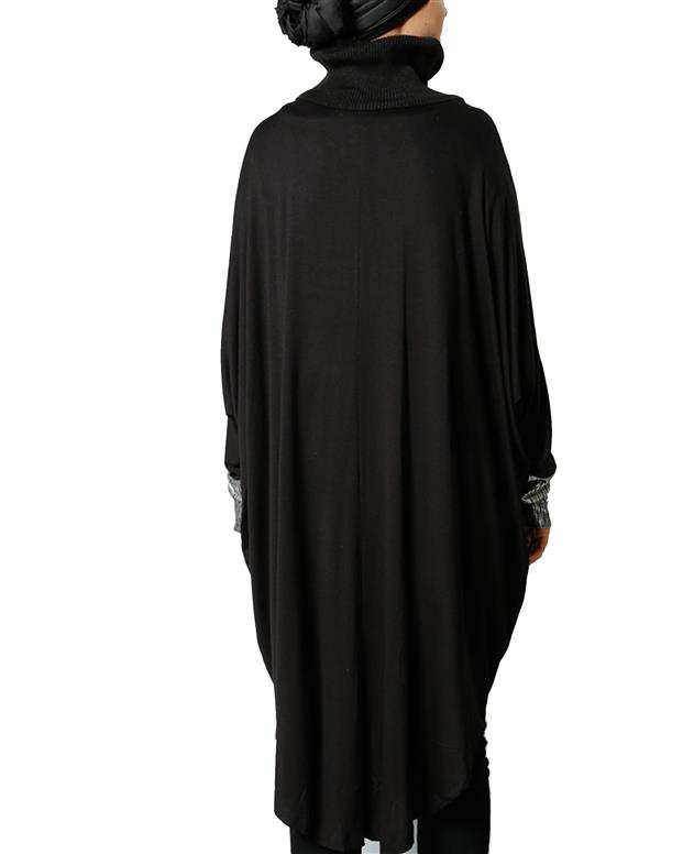 مانتو زنانه مشکی Refka