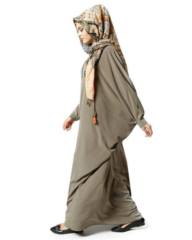 مانتو زنانه خاکی Refka