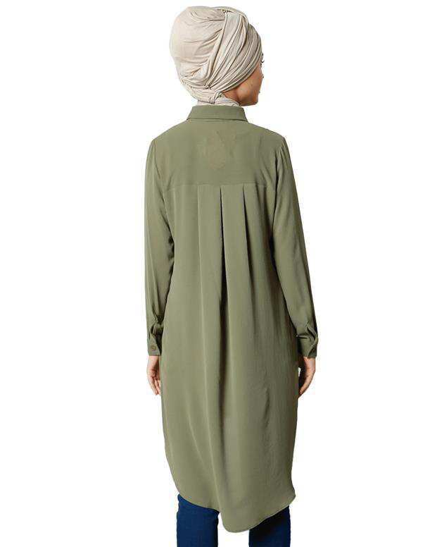 شومیز زنانه سبز Refka