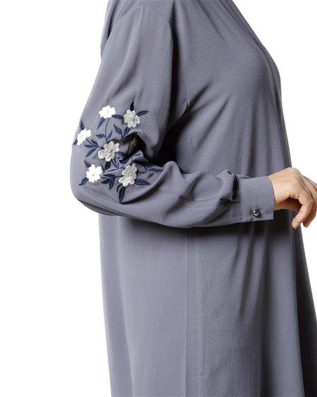 مانتو زنانه آبی Refka