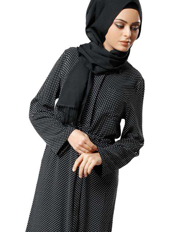 مانتو زنانه مشکی Refka