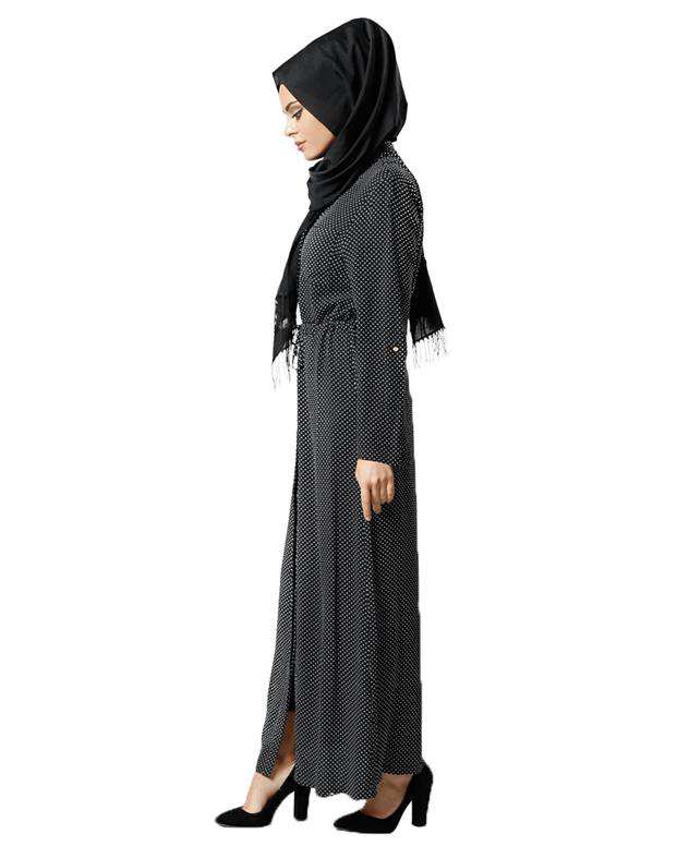 مانتو زنانه مشکی Refka