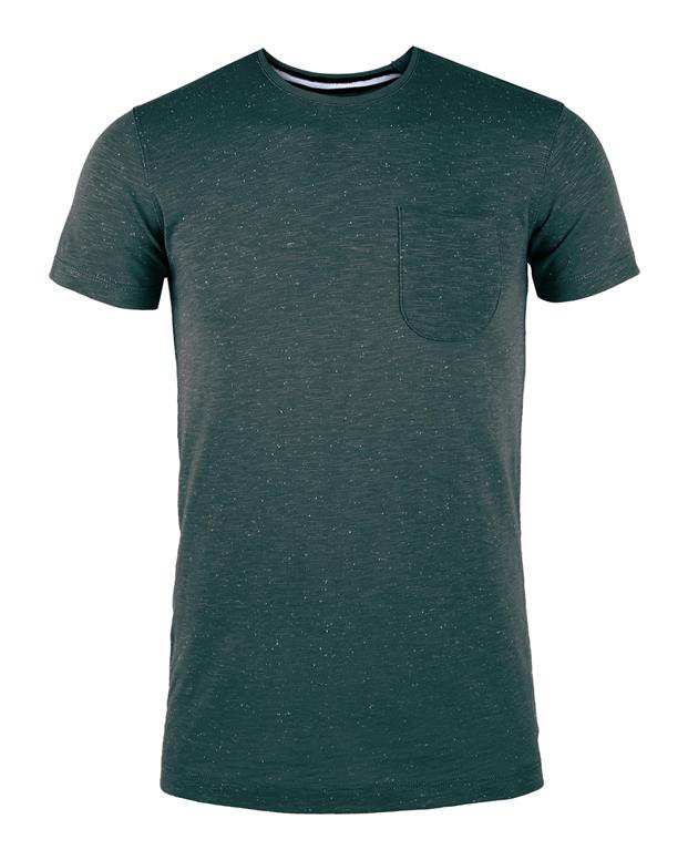 تی شرت مردانه سبز تیره Man Ten slim fit