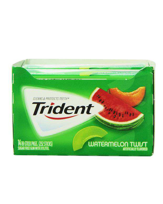 آدامس هندوانه طالبی Trident