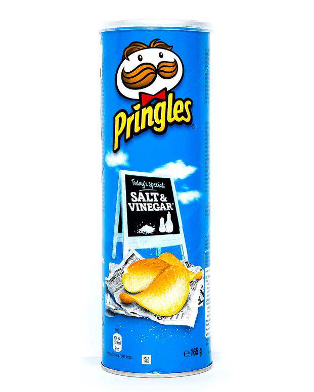 چیپس با طعم سرکه نمکی 16 گرمی Pringles