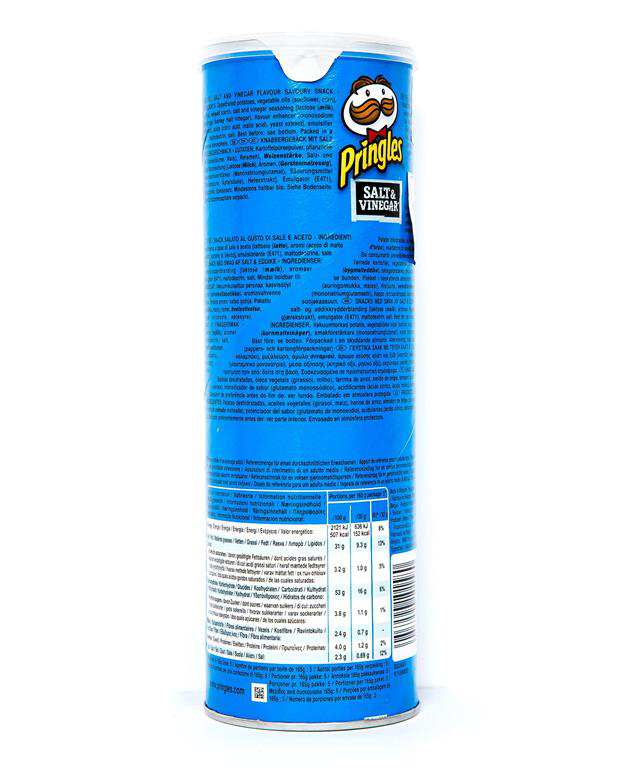 چیپس با طعم سرکه نمکی 16 گرمی Pringles