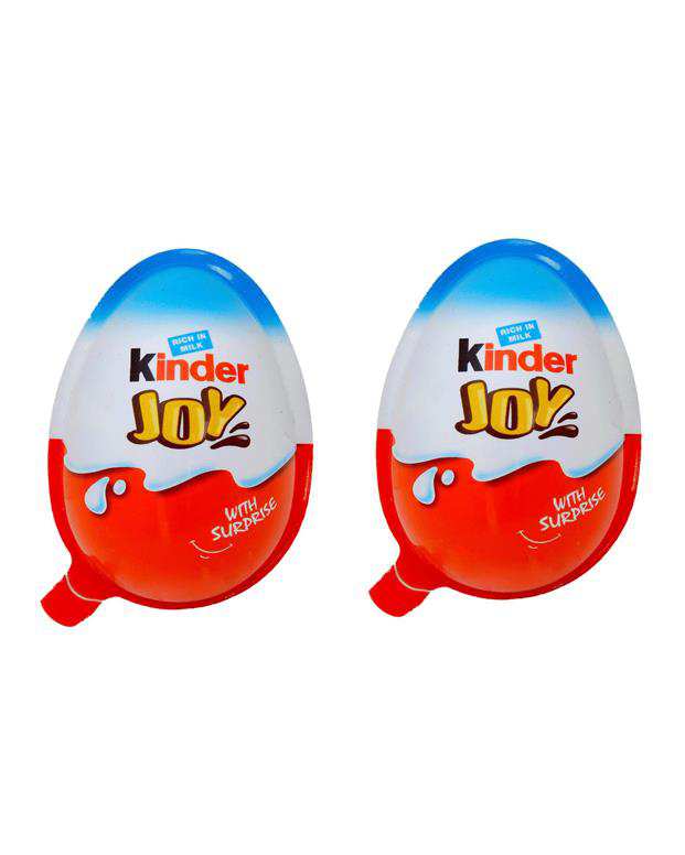 بسته 2 عددی تخم مرغ شانسی Kinder Joy