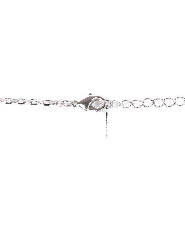 گردنبند طرح برج ایفل زنانه نقره ای Fashion Jewelery