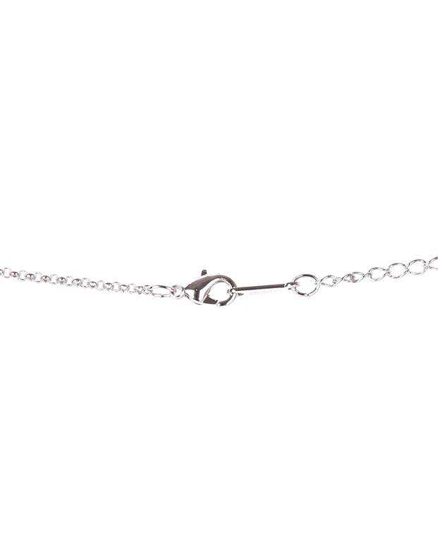 ست گردنبند و گوشواره زنانه نقره ای Fashion Jewelery