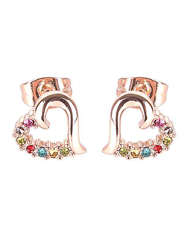 ست گردنبند و گوشواره زنانه طلایی Fashion Jewelery