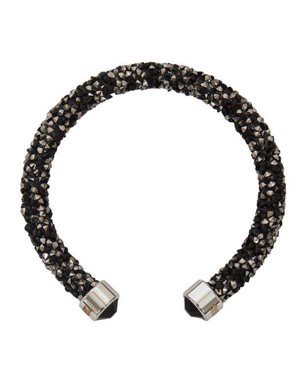 دستبند نگین سواروسکی مشکی Fashion Jewellery