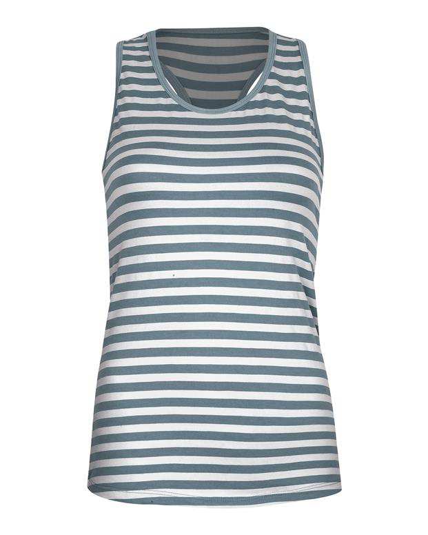 ست تاپ و شلوار زنانه طوسی مشکی Yesim